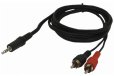 DNA ALR035 22cm 1 Male to 2 Female Connectors RCA Cable Lead