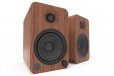 Kanto YU4 140W Powered Speakers w/ Bluetooth & Phono Preamp - Walnut