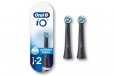 Oral-B iO Ultimate Clean Replacement Brush Heads - Black (2 Pack)