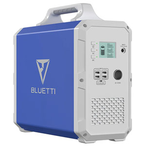 Bluetti EB150 1500Wh 1000W Portable Power Station Blue