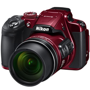 Nikon B700 COOLPIX 20.3MP Ultra Zoom Digital Compact Camera Red