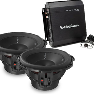 Rockford Fosgate Subwoofer + Amplifier Combo Rockford Fosgate Subwoofer + Amplifier Combo