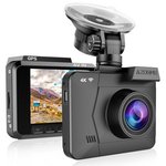 AZDOME 4K Ultra 2160P Wi-Fi GPS Dash Cam DVR Camera Night Vision