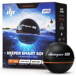 Deeper Smart Sonar PRO Fishfinder Depth Sounder Fish Finder DP1H20S10