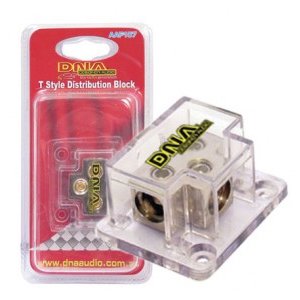 DNA AAF107 T Style Distribution Block 1x 4/8 To 2x 4/8 Gauge
