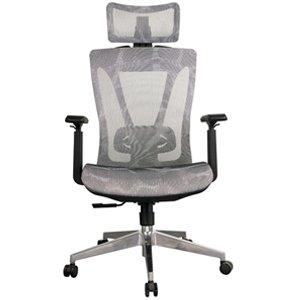 EKKIO Byron Office Chair - Silver
