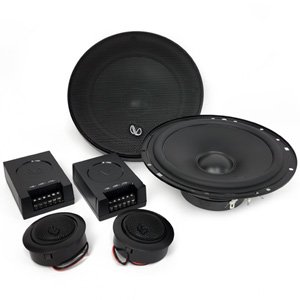 Infinity Alpha 650C 6-1/2" 6.5" 2-Way 45W RMS Component Car Speakers