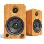 Kanto YU4 140W Powered Speakers w/ Bluetooth & Phono Preamp - Bamboo