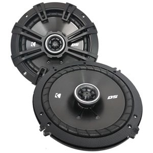 Kicker 43DSC6504 DS Series 6.5" 240 Watt 2-Way Car Stereo Speakers