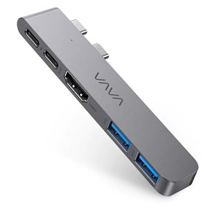 Vava 5-Port USB-C Hub 5K HDMI VGA