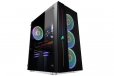 1st Player Black Sir B7 ATX PC Gaming Case w/ 4x M2 RGB Cooling Fans