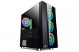 1st Player Black Sir B7-E ATX PC Gaming Case w/ 4x M2 RGB Cooling Fans