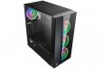 1st Player Black Sir B7-E ATX PC Gaming Case w/ 4x M2 RGB Cooling Fans