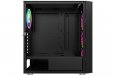 1st Player Black Sir B7-E ATX PC Gaming Case w/ 4x M2 RGB Cooling Fans