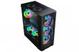 1st Player DK Series D4 ATX Metal Mesh PC Computer Gaming Case Black