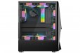 1st Player DK-3 ATX/Micro ATX Tempered Glass PC Computer Gaming Case