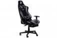 1st Player FK3 Gaming Computer Chair Stainless Steel Frame Black Grey