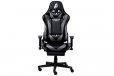 1st Player FK3 Gaming Computer Chair Stainless Steel Frame Black Grey