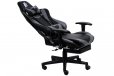 1st Player FK3 Gaming Computer Chair Stainless Steel Frame Black Grey