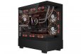 1st Player Mi5 M-ATX ITX PC Gaming Case - Black