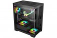 1st Player MI7 ATX M-ATX Mini-ITX PC Gaming Case - Black