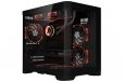 1st Player UV5 M-ATX ITX PC Gaming Case - Black
