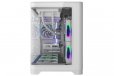 1st Player UV6 M-ATX ITX PC Gaming Case - White