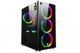 1st Player Firebase X2 M-ATX Tempered Glass PC Gaming Case