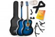 3rd Avenue Acoustic Guitar Premium Pack - Blueburst