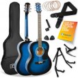 3rd Avenue Acoustic Guitar Premium Pack - Blueburst  3rd Avenue Acoustic Guitar Premium Pack - Blueburst