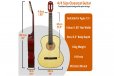3rd Avenue Full Size Classical Guitar Pack - Natural