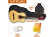 3rd Avenue 3/4 Size Classical Guitar Pack - Natural