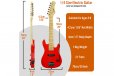 3rd Avenue Junior Electric Guitar Pack - Red