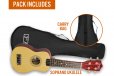 3rd Avenue Soprano Ukulele - Natural