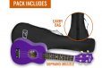 3rd Avenue Soprano Ukulele - Purple