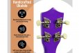 3rd Avenue Soprano Ukulele - Purple