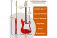 3rd Avenue Electric Guitar Pack - Red