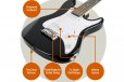 3rd Avenue 3/4 Size Electric Guitar Pack - Black