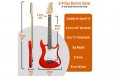 3rd Avenue 3/4 Size Electric Guitar - Red