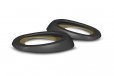 Aerpro APF69LBL 6x9"152x228mm Speaker Spacers Black Vinyl Fibreglass