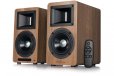 Airpulse A80 Active Hi-Res Bluetooth Speakers - Walnut