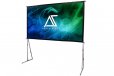 Akia Screens 145" Indoor Outdoor Portable Projector Screen with Stand