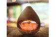 Alcyon Kiyoshi Aromatherapy Diffuser Himalayan Salt Lamp Dark Maple