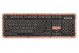 AZIO Retro Classic BT Bluetooth Backlit ARTISAN Mechanical Keyboard