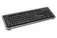 AZIO Retro Classic BT Bluetooth Backlit GUNMETAL Mechanical Keyboard