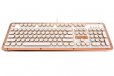 AZIO Retro Posh Classic Vintage USB Backlit Mechanical Keyboard