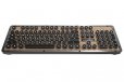 AZIO Retro Classic BT Bluetooth Backlit ELWOOD Mechanical Keyboard