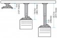 BenQ PX9600 Universal Ceiling Mount
