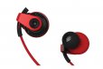 BlueAnt Pump Boost Wired HD Audio Earphones Red
