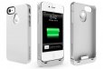 Boostcase Hybrid Case Extended Battery iPhone 4 4S White